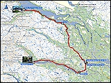 karten und hoehenprofile