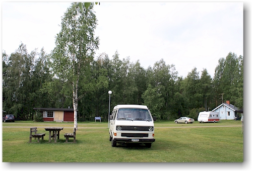 unser joker auf dem campingplatz von emolahti, FI