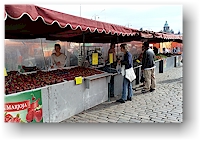 marktstand beim hafen von helsinki, FI