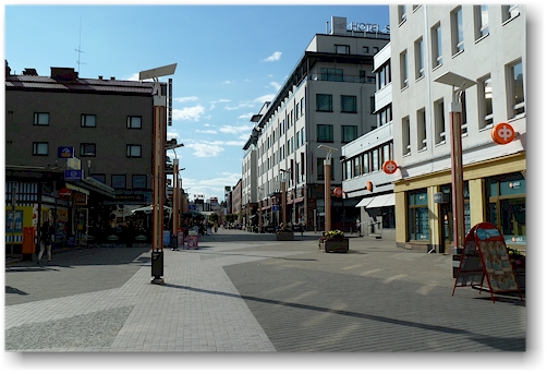 stadtzentrum von rovaniemi, FI