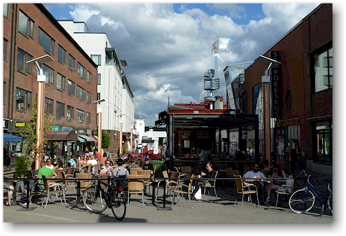 stadtzentrum von rovaniemi, FI