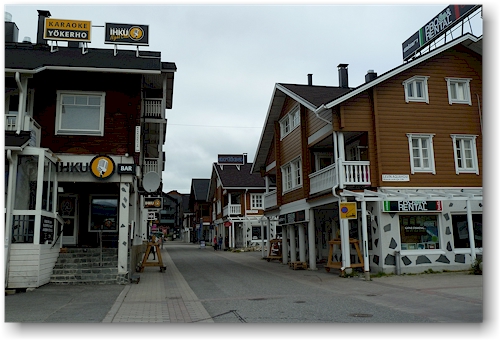 dorfzentrum von levi, FI
