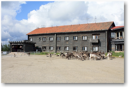 hotel pallas bei pallastunturi im nationalpark pallas-yllaestunturin, FI