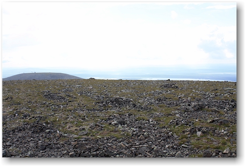 aussicht vom gipfel des taivaskero richtung suedwesten im nationalpark pallas-yllaestunturin, FI