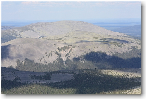 aussicht vom yllaestunturi