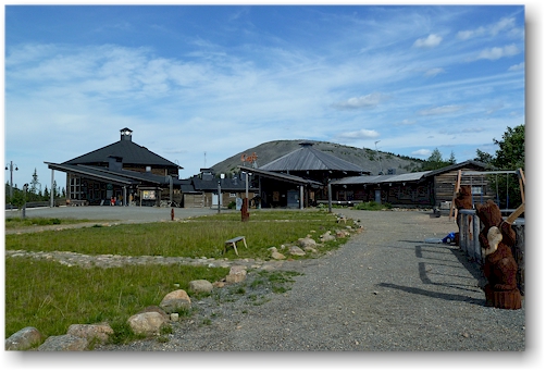 kellokas visitor center im pallas-yllaestunturin nationalpark