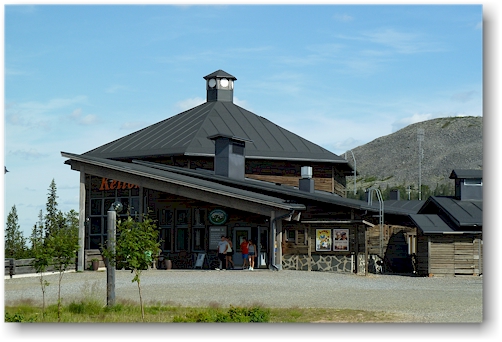kellokas visitor center im pallas-yllaestunturin nationalpark