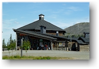 kellokas visitor center im pallas-yllaestunturin nationalpark