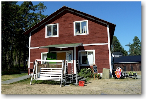 kolarens cafe auf dem first camping lulea, SE
