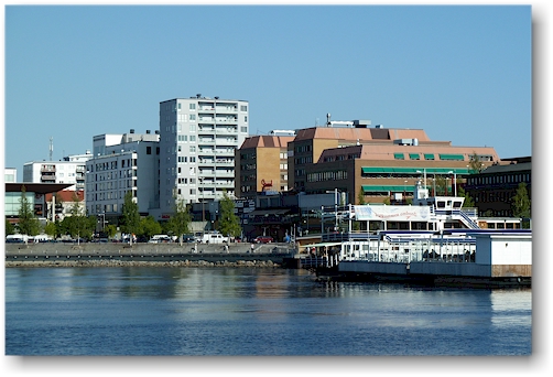 wasserfront in lulea, SE