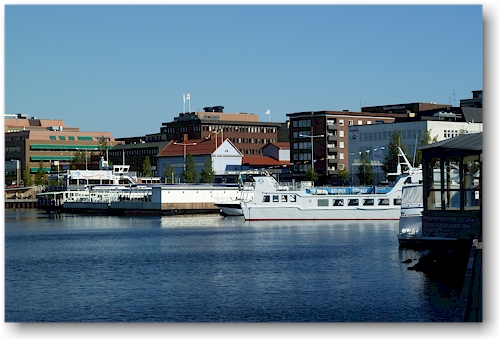 wasserfront in lulea, SE