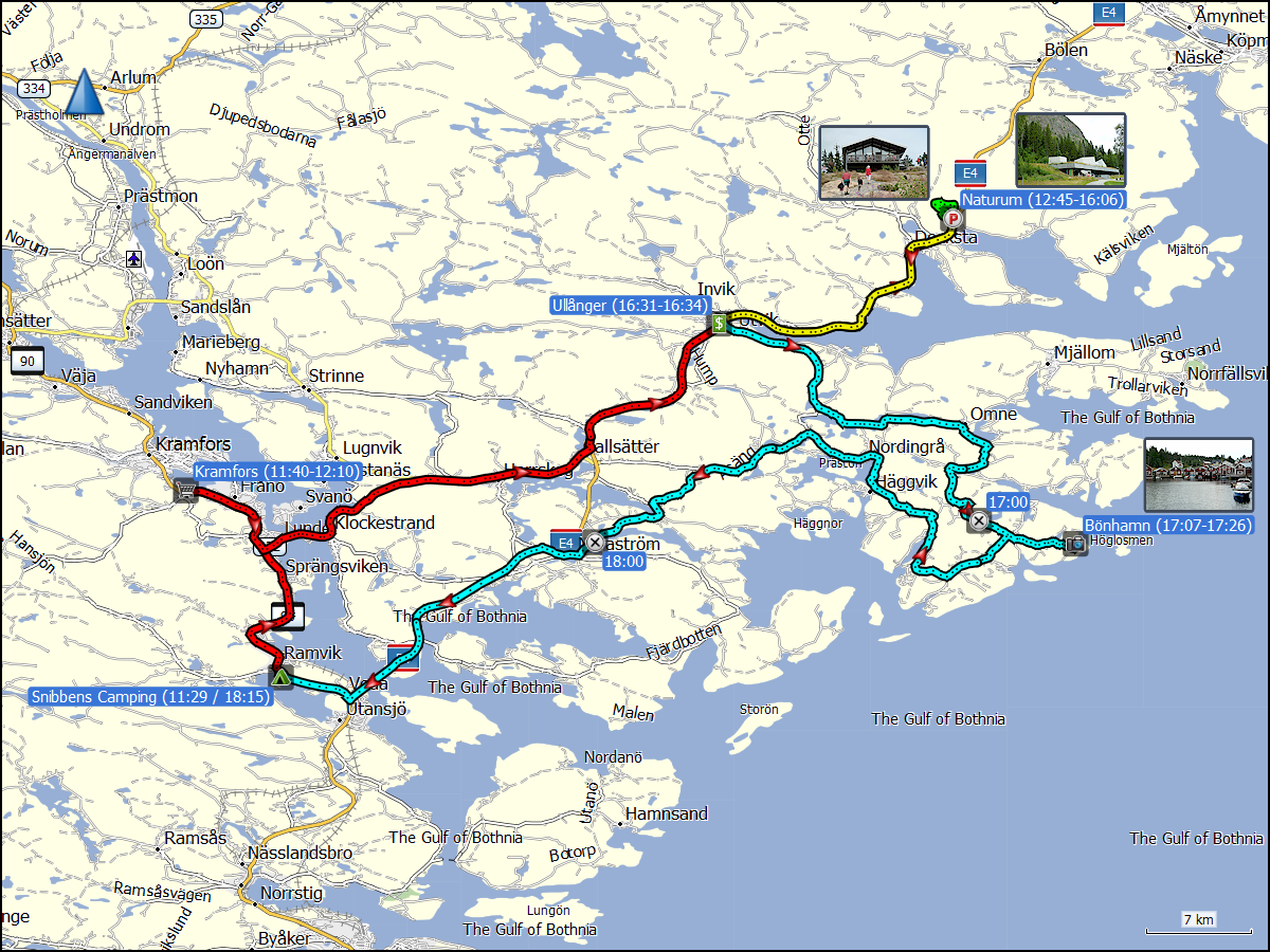 finnland und schweden - karte 30-juli-2014