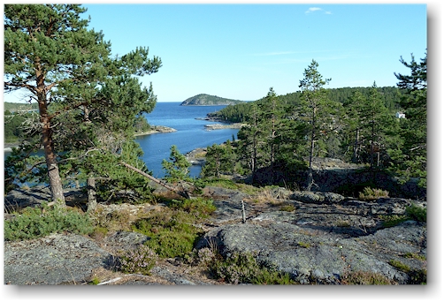 blick auf den braecksandviken bei boenhamn, SE