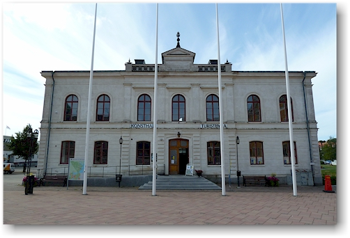 konsthall und turistbyra in haernoesand, SE