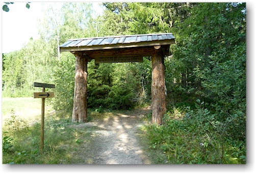 eingang zum jaervsoeklacken naturreservat