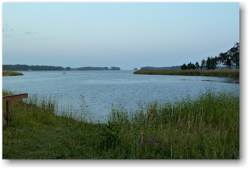 bucht im naturschutzgebiet bei stenoe havsbad