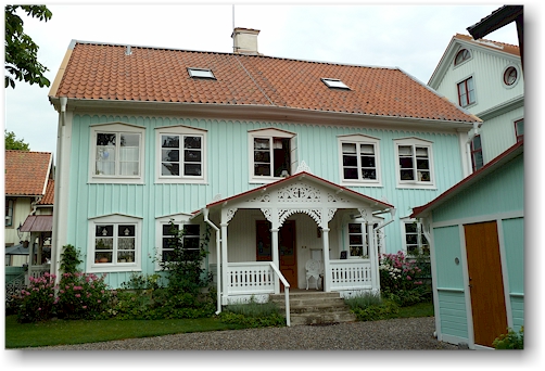 traditionelles wohnhaus im wadkoeping in oerebro, SE