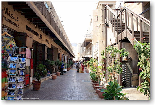 old souq (alter markt) in dubai
