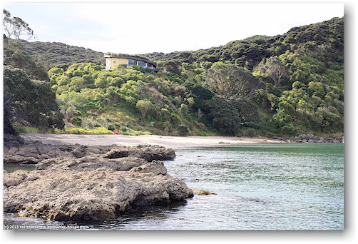 haus ueber der waitata bay bei russell