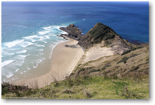 grenzbereich tasmansee/pazifik bei cape reinga