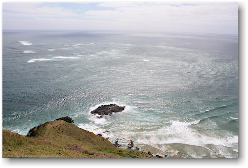 grenzbereich tasmansee/pazifik bei cape reinga