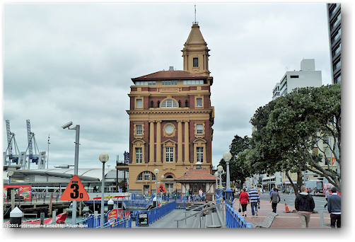 hafen-terminal (ferry building) in auckland