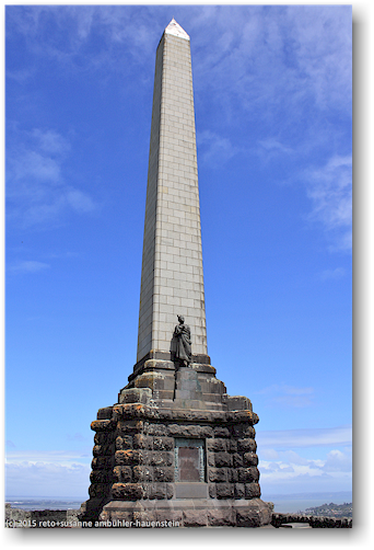 memorial auf dem one tree hill in auckland