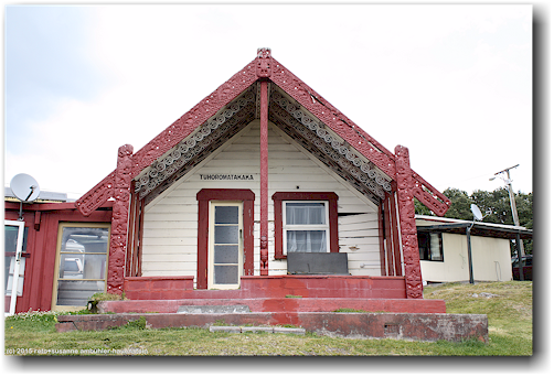 tuhoromatakaka im whakarewarewa village in rotorua