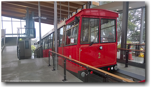 wellington cable car (standseilbahn)