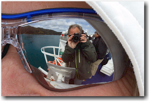 selbstportrait reto an bord der interislander faehre