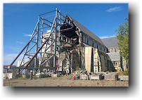 zerstoerte kathedrale in christchurch
