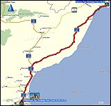 karte und hoehenprofil der fahrt von kaikoura nach christchurch und karte der radtour in christchurch