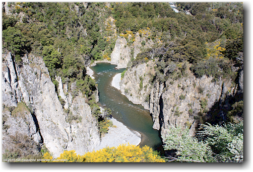 im tranzalpin unterwegs entlang des waimakariri river von arthur's pass nach christchurch