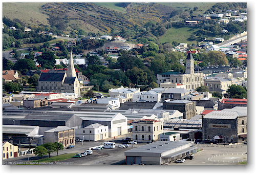 stadtzentrum von oamaru