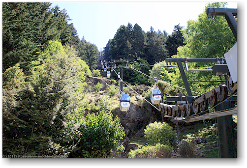gondelbahn zum bob's peak in queenstown