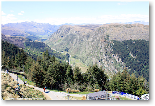 blick vom bob's peak richtung arthur's point
