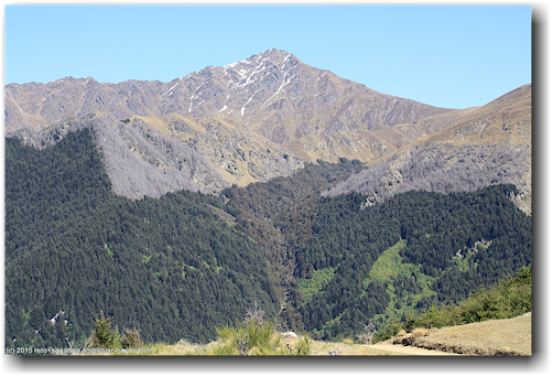 blick vom queenstown hill auf ben lomond