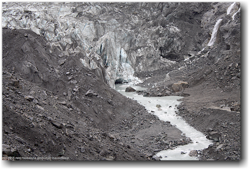 gletschertor des fox glacier