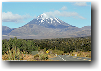 mount ngauruhoe im tongariro national park