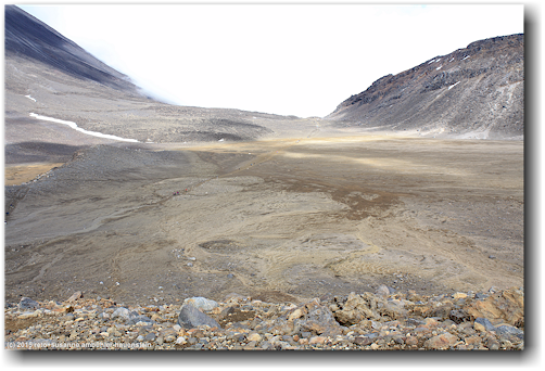 talboden des south crater mit tongariro alpine crossing track