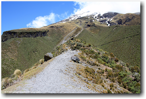 krete oberhalb des tahurangi am mount taranaki