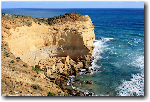 kueste mit aussichtsplattform beim 12 apostles center