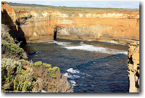 bucht an der kueste bei loch ard gorge