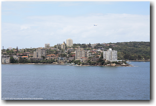 blick vom sydney harbour np dobroyd head auf manly mandalay