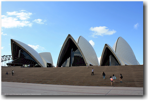eingang zum sydney opera house