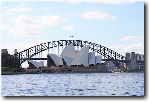 sydney opera house und harbour bridge