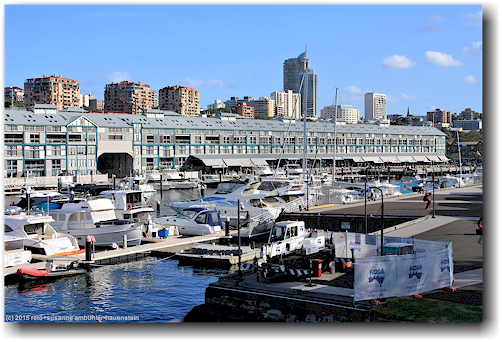yachthafen in sydney woolloomooloo