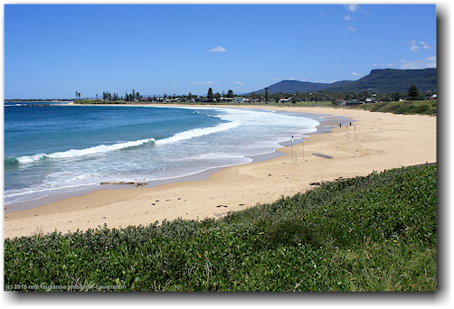 sandstrand beim bulli beach reserve