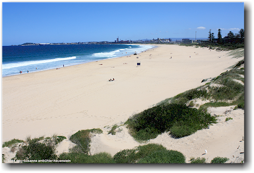 sandstrand bei wollongong