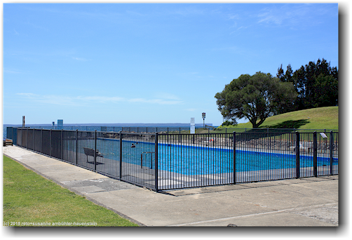 schwimmbad bei huskisson